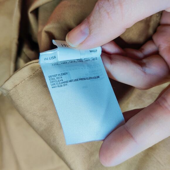 Uniqlo U Men's Khaki Cotton Canvas Utility Jacket Medium Military Inspired - Picture 9 of 11